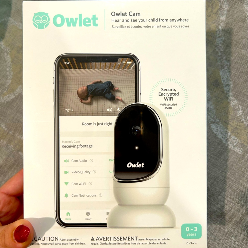 Owlet dream sock and monitor